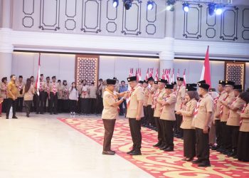 Pelantikan Mabida Kwarda Pramuka Sumut Dihadiri Bupati Taufik