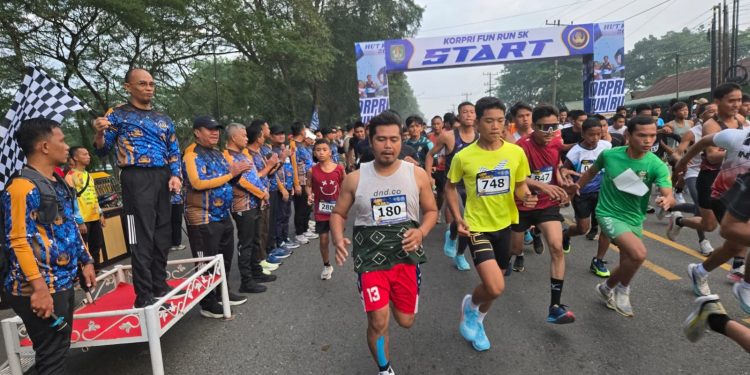 Korpri Fun Run 5K Meriahkan HUT ke-54 di Asahan, Donasi Mengalir untuk Korban Bencana