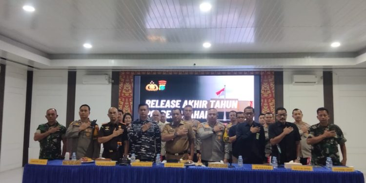 Polres Asahan Paparkan Laporan Tindak Pidana Sepanjang 2025