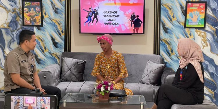 BNN Asahan Gandeng Kreator Konten Lokal, Edukasi Antinarkoba Dikemas Lewat Podcast Digital