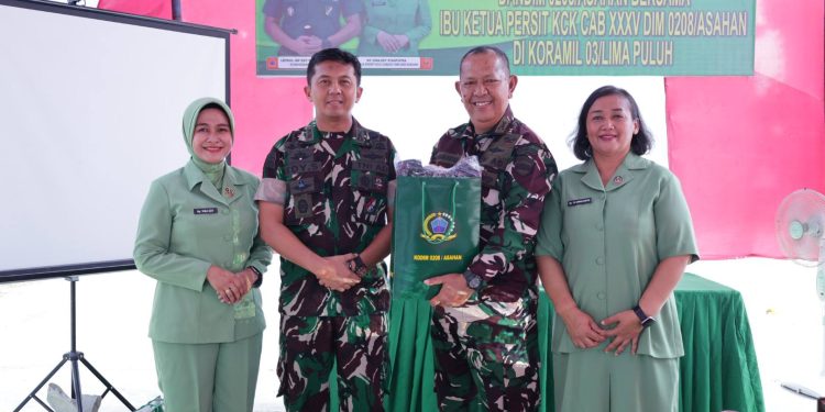 Dandim 0208/Asahan Sambangi Koramil 03 Lima Puluh dan Perkuat Soliditas Prajurit