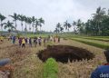 Fenomena Lubang Mengaga di Tengah Sawah di Sumbar Bikin Kementerian ESDM Turun Tangan