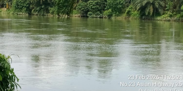 Diduga Kabur Saat Didatangi Polisi, Pria 40 Tahun Hanyut di Sungai Asahan