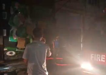 Ruko Tempat Hiburan Malam di Kisaran Terbakar