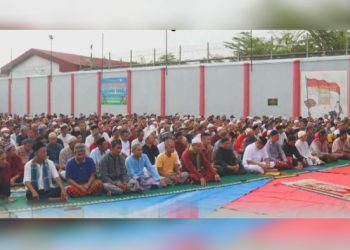 Tiga Warga Binaan Lapas Tanjungbalai Asahan Langsung Bebas Dapat Remisi Lebaran