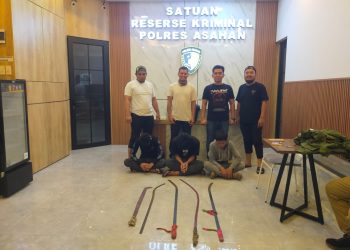 Aksi Todong Pengendara di Jalinsum Asahan Digagalkan, Tiga Remaja Ditangkap Polisi