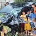 Kijang Inova Ditabrak KA di Perlintasan Tanpa Palang Pintu di Kisaran