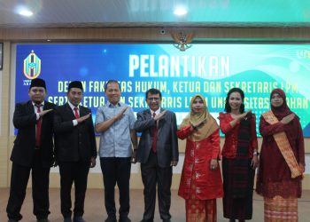 UNA Lantik Dekan hingga Pejabat Lembaga, Rektor: Dekan Itu Panglima di Fakultas
