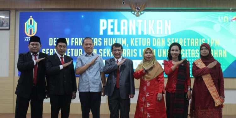 UNA Lantik Dekan hingga Pejabat Lembaga, Rektor: Dekan Itu Panglima di Fakultas