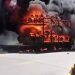 Truk Ekspedisi Pengangkut Sepeda Motor Hangus Terbakar di Langkat