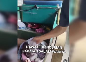 Viral, Banyak Pakaian Dalam Wanita Ditemukan di atas Betor di Kisaran